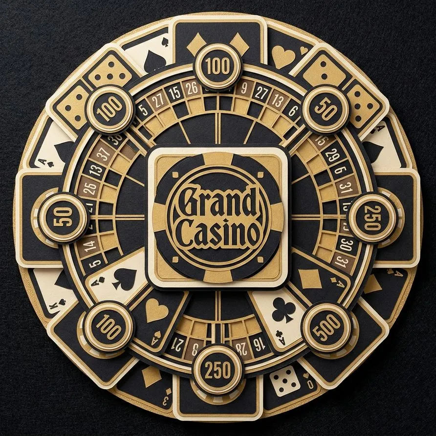 Übersicht der Grand Casino Hauptseite